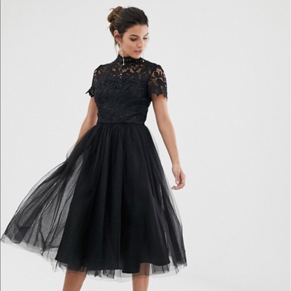 Black Lace Dress - Picture 4 of 4